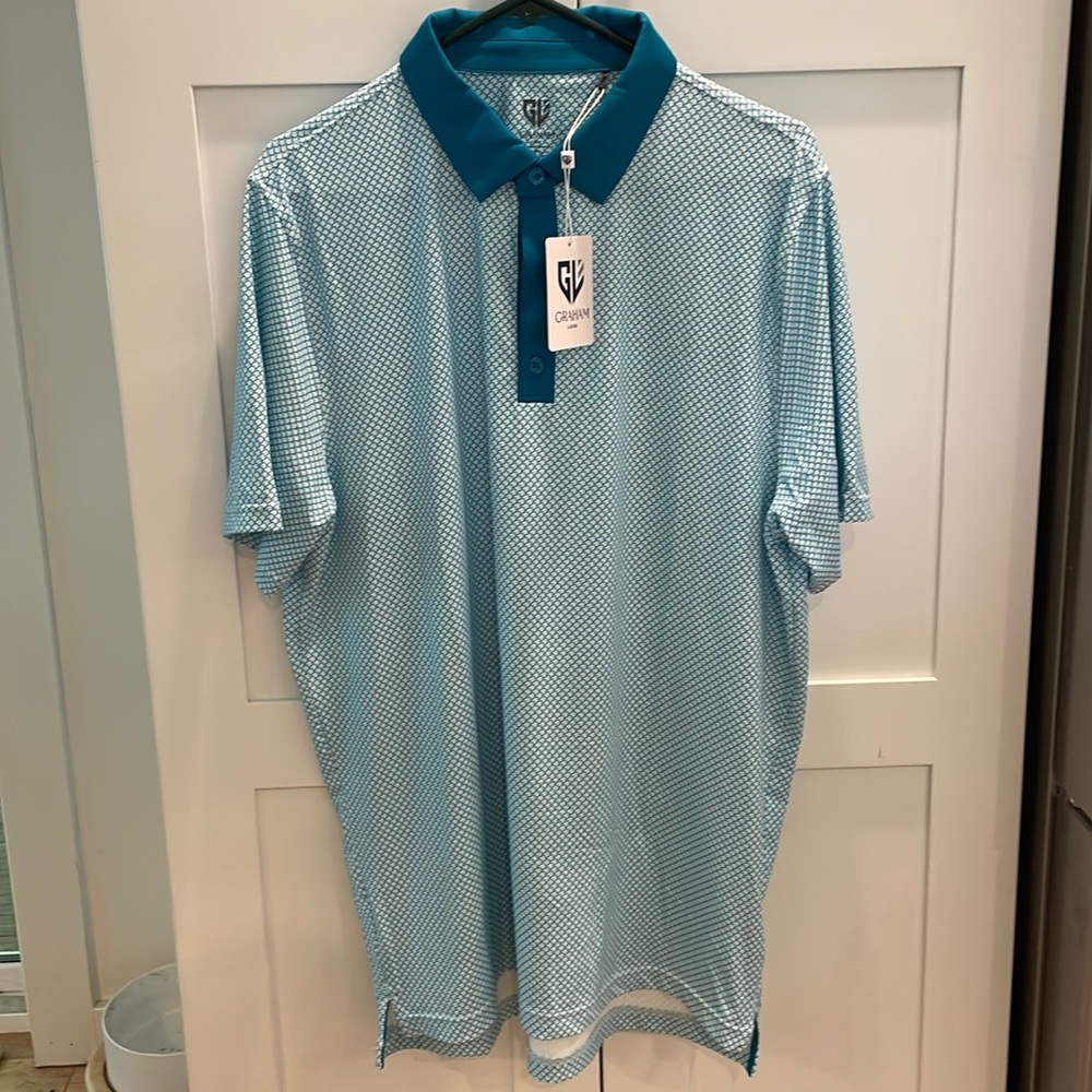 NWT Graham Luxe golf polo